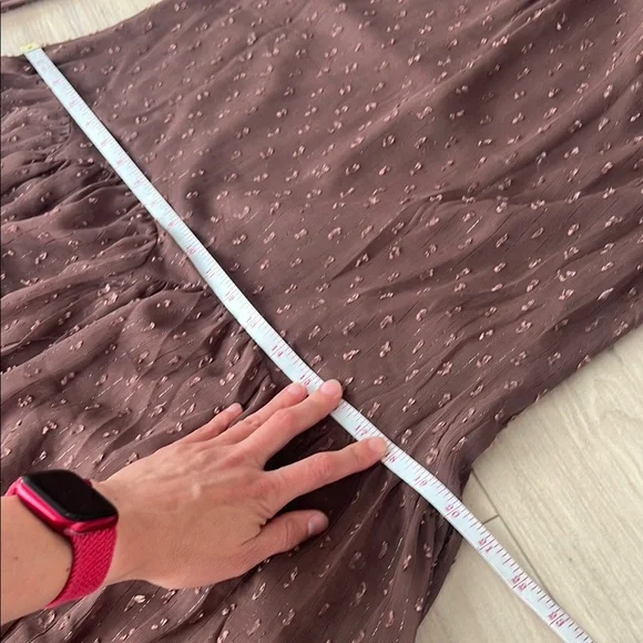 ASOS Brown Long Sleeve Dress - Picture 13 of 15